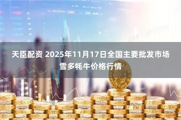 天臣配资 2025年11月17日全国主要批发市场雪多牦牛价格行情