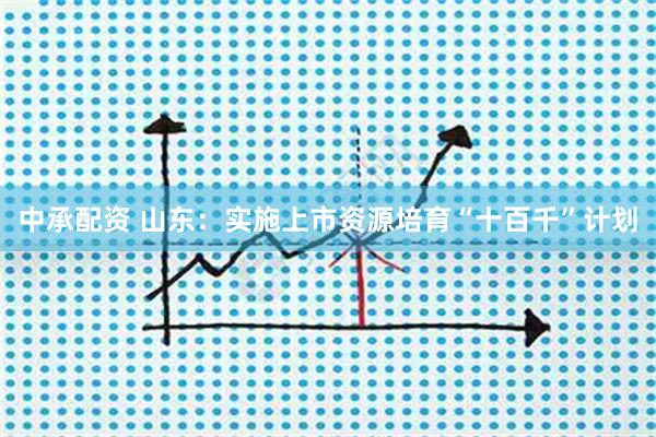 中承配资 山东：实施上市资源培育“十百千”计划