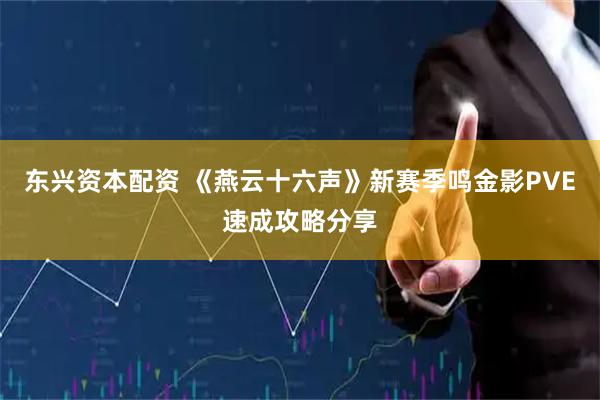 东兴资本配资 《燕云十六声》新赛季鸣金影PVE速成攻略分享